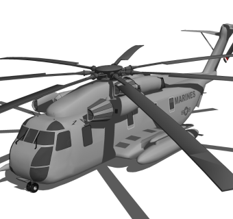 超精细直升机模型 Helicopter (30)